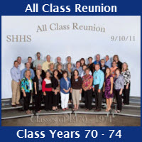 1970 - 74 All Class Reunion
